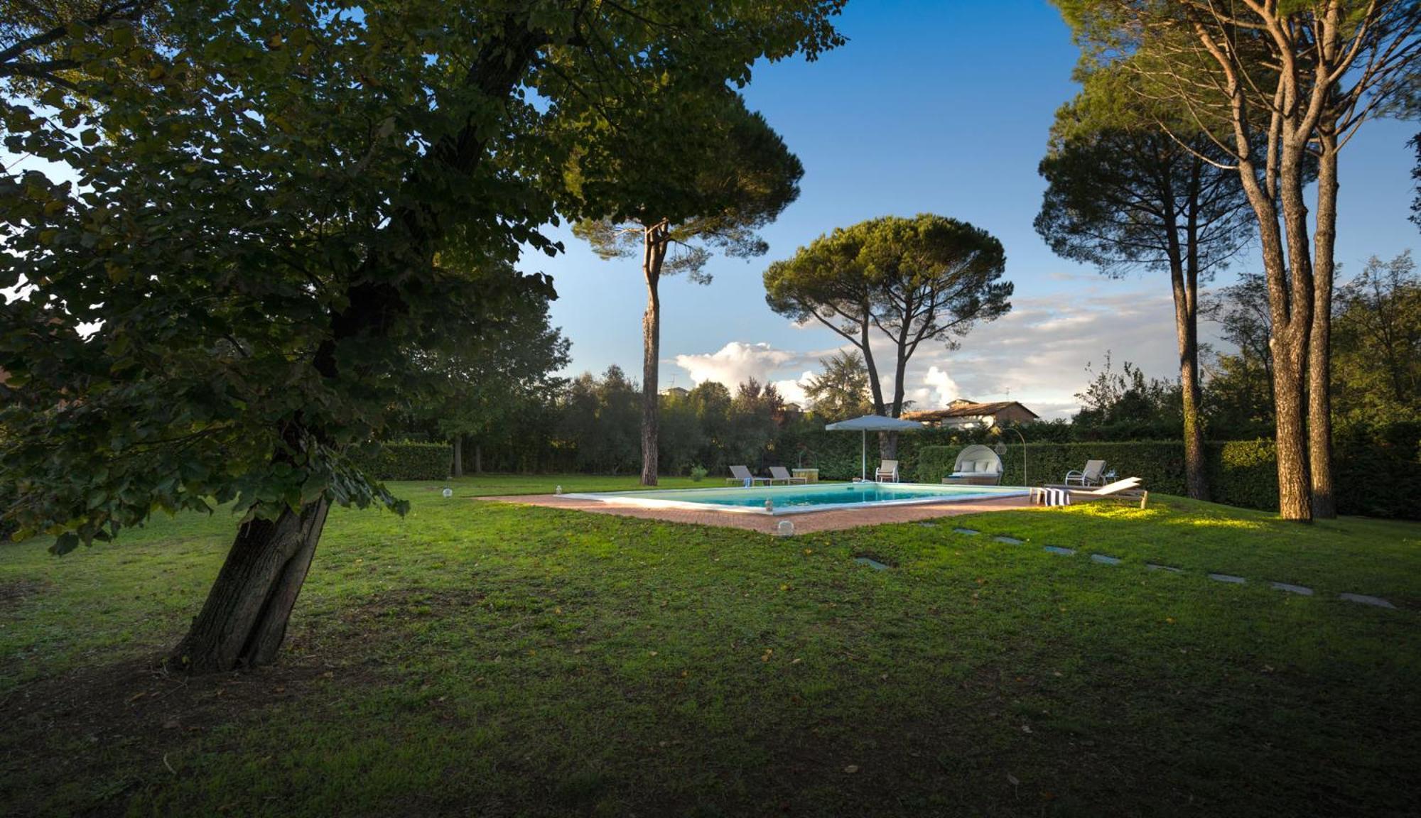 Villa Ines Charme Near Lucca アルトパーショ エクステリア 写真