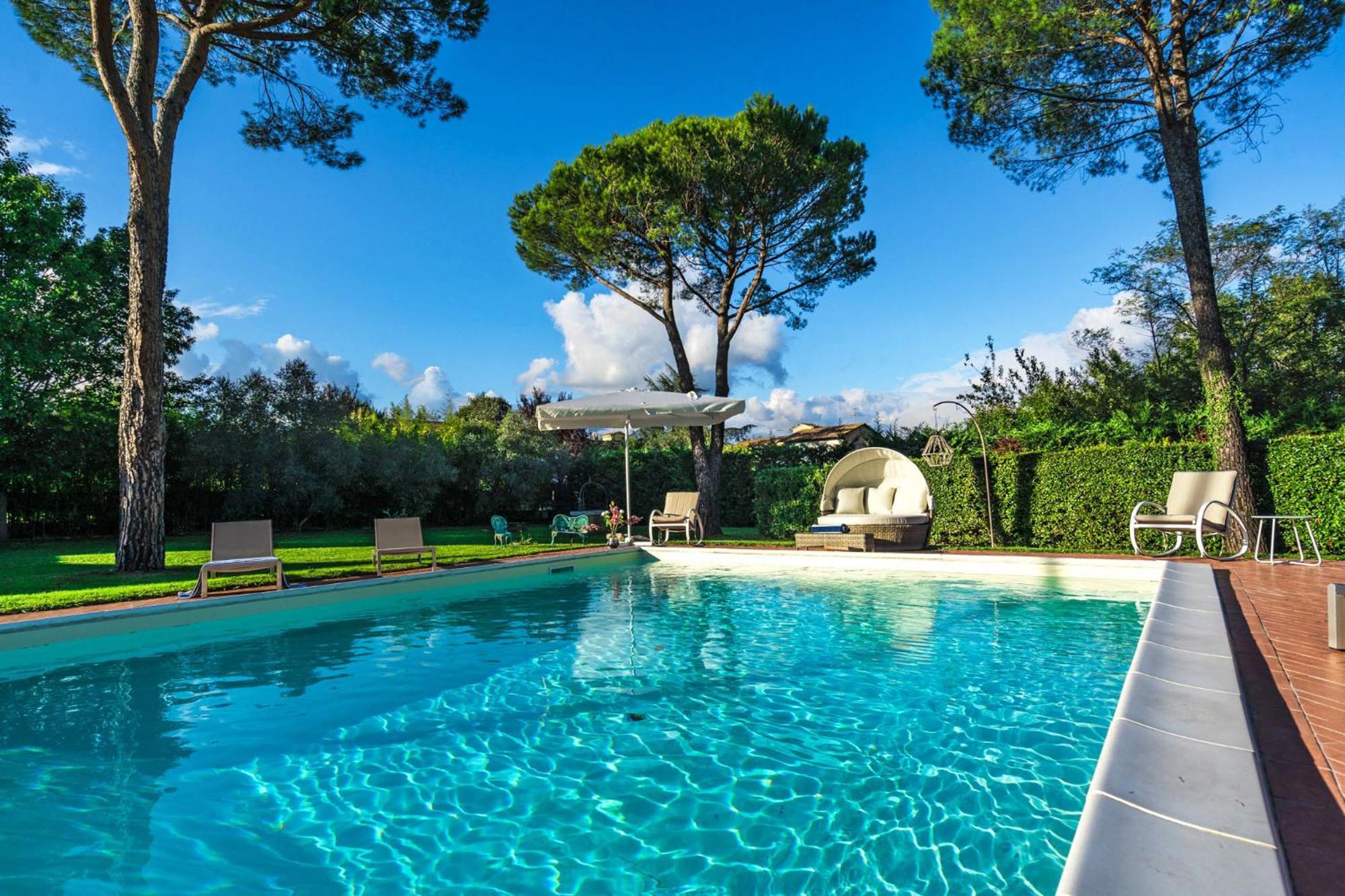 Villa Ines Charme Near Lucca アルトパーショ エクステリア 写真